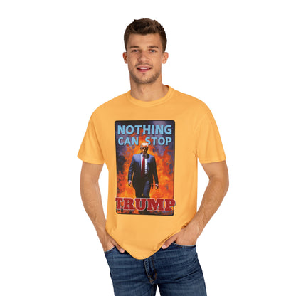 "Nothing Can Stop Trump", Unisex T-shirt (Light Colors)