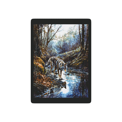 "Irish Wolf", Fine Art Playing Cards (Void Black)