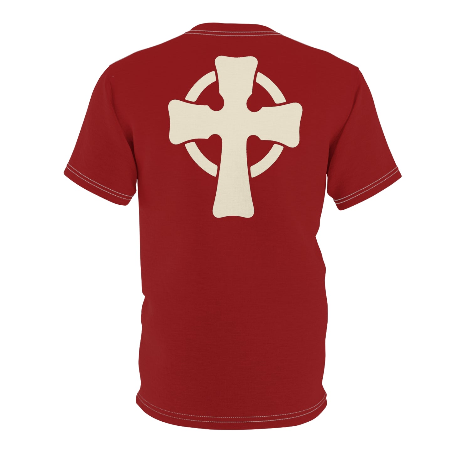 "Retro Jesus", Unisex T-shirt (St Kilda Red)