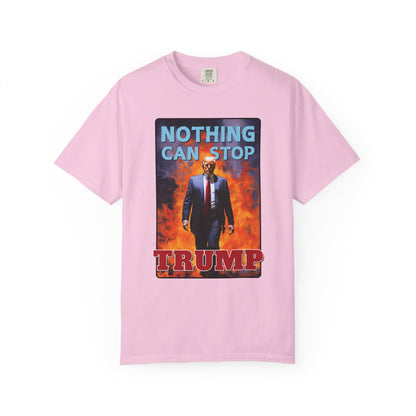 "Nothing Can Stop Trump", Unisex T-shirt (Light Colors)