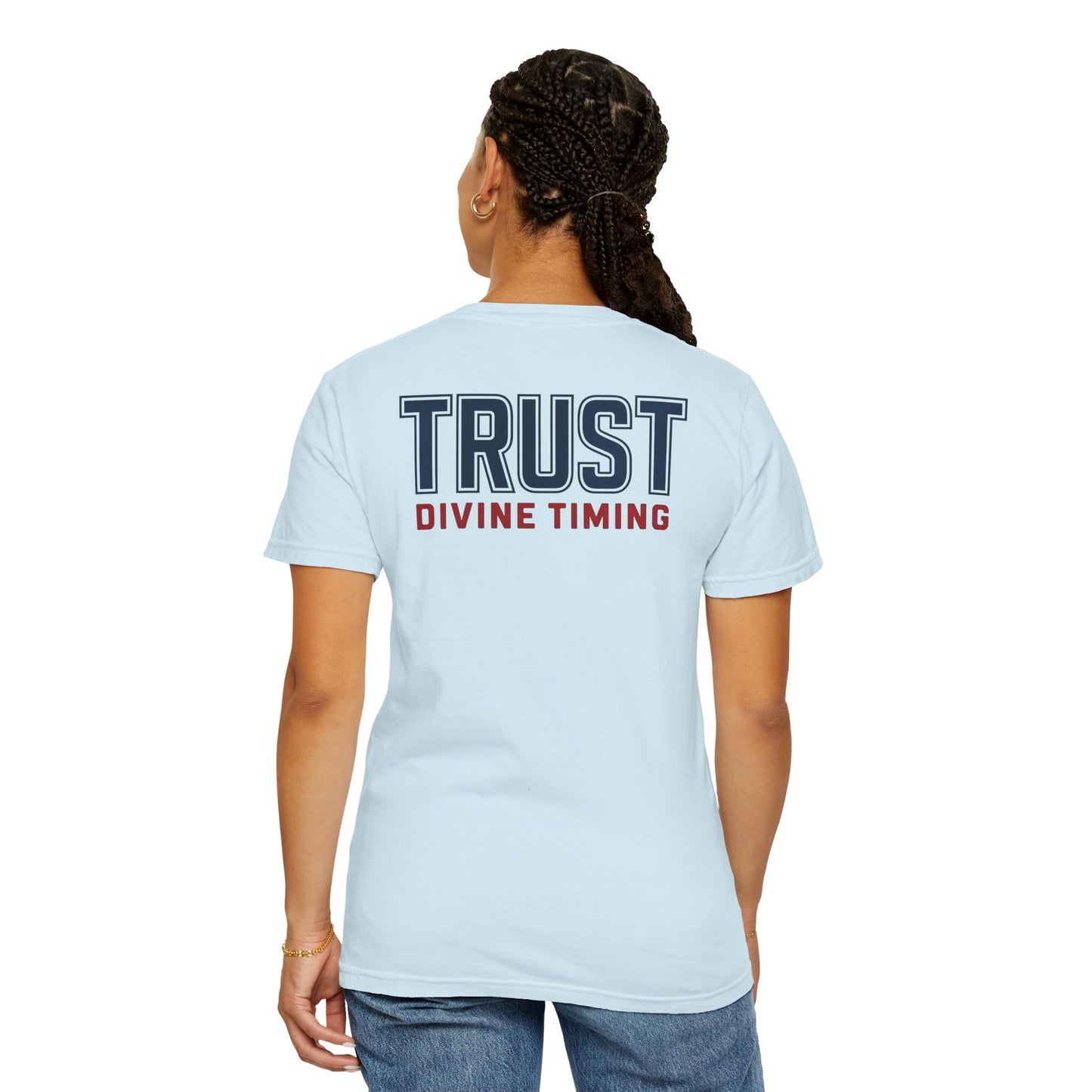 "Trust Divine Timing" #02, Unisex T-shirt