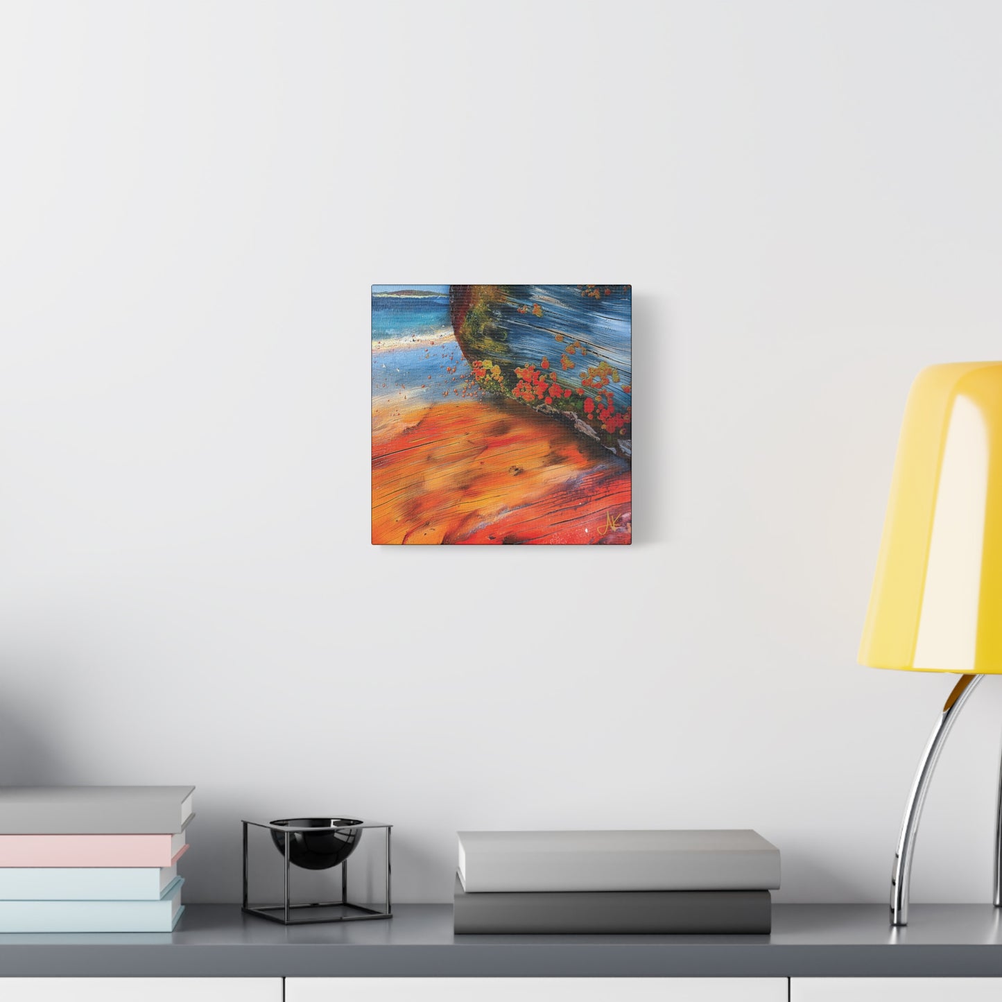 "Landfall Ember – Memories of Ancestral Strakes", Fine Art Matte Canvas, Stretched, 1.25"