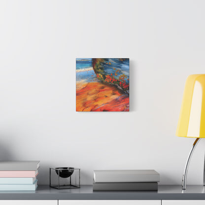"Landfall Ember – Memories of Ancestral Strakes", Fine Art Matte Canvas, Stretched, 1.25"