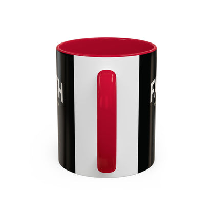 "Faith Overcomes Fear", Colorful Mugs (11oz, 15oz)