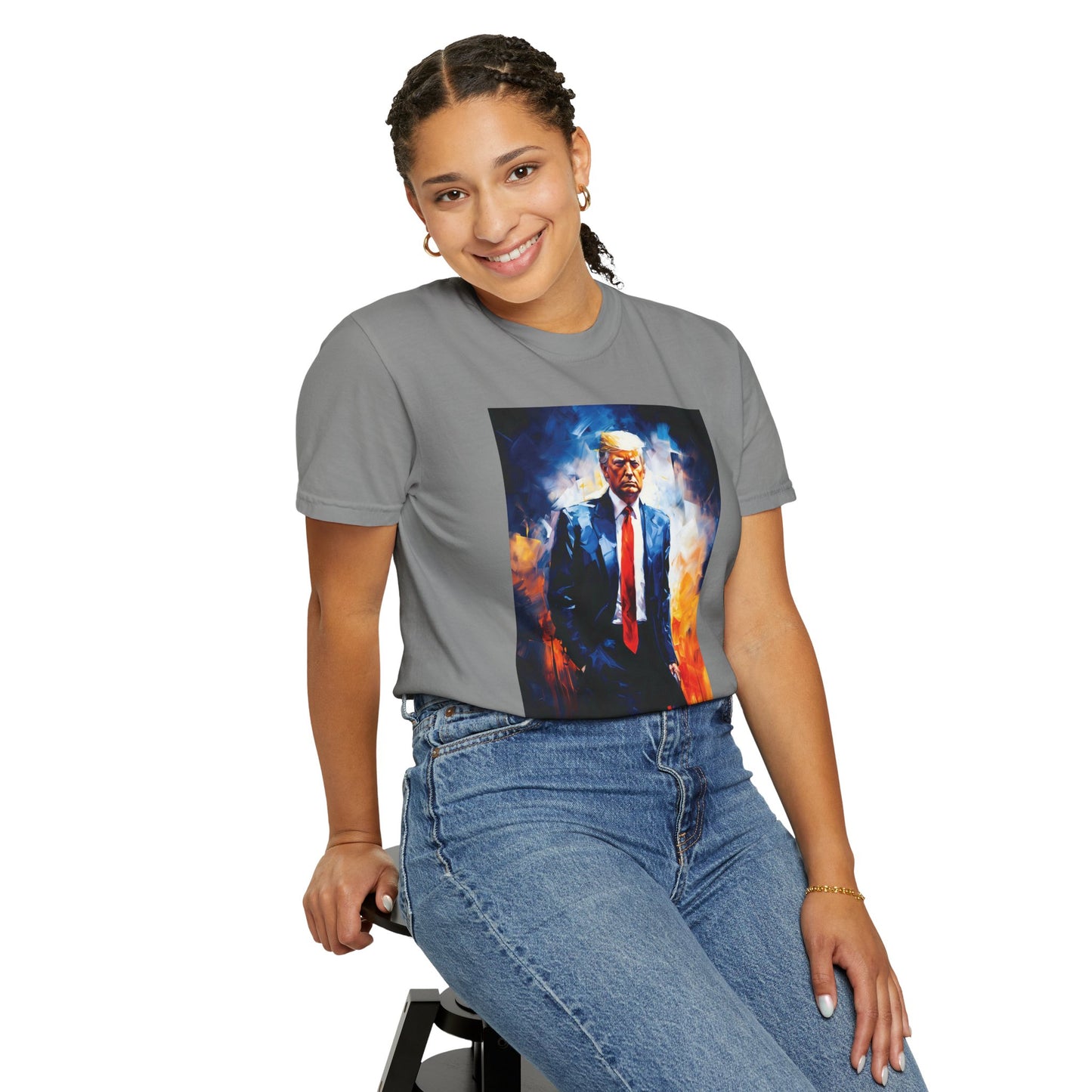 "Trump Portrait" #22, Unisex T-shirt (Light Colors)