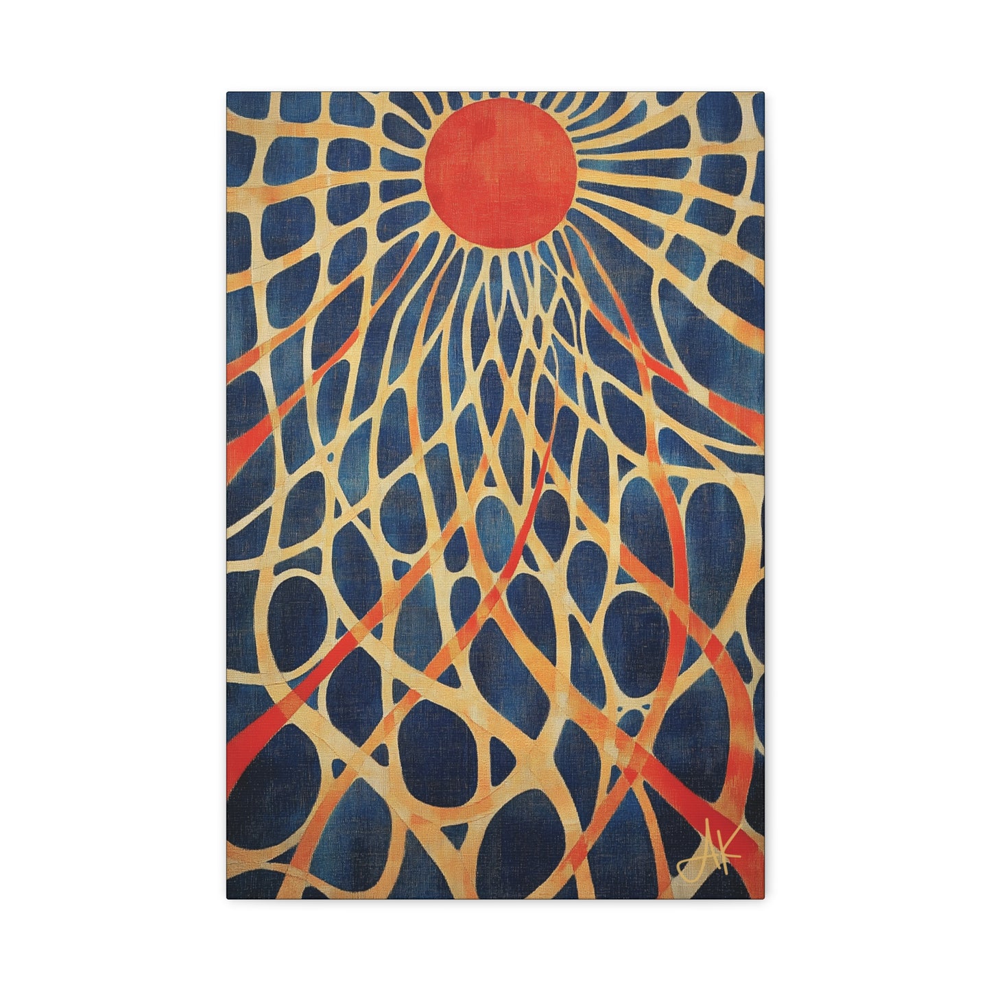 "70's Summer", Fine Art Matte Canvas, Stretched, 1.25"