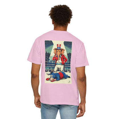 "Brutal Woke Knockout 2024", Unisex T-shirt (Light Colors)