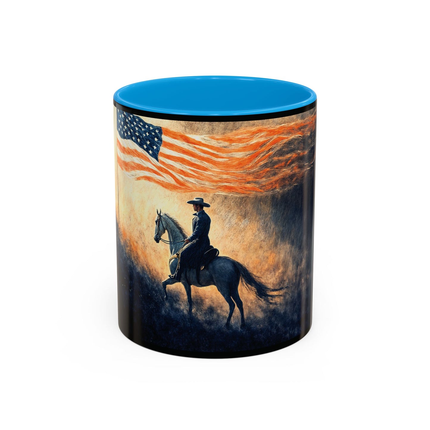 "Liberty under God", Colorful Mugs (11oz, 15oz)