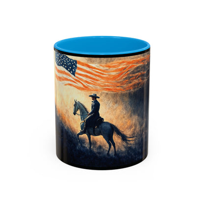 "Liberty under God", Colorful Mugs (11oz, 15oz)
