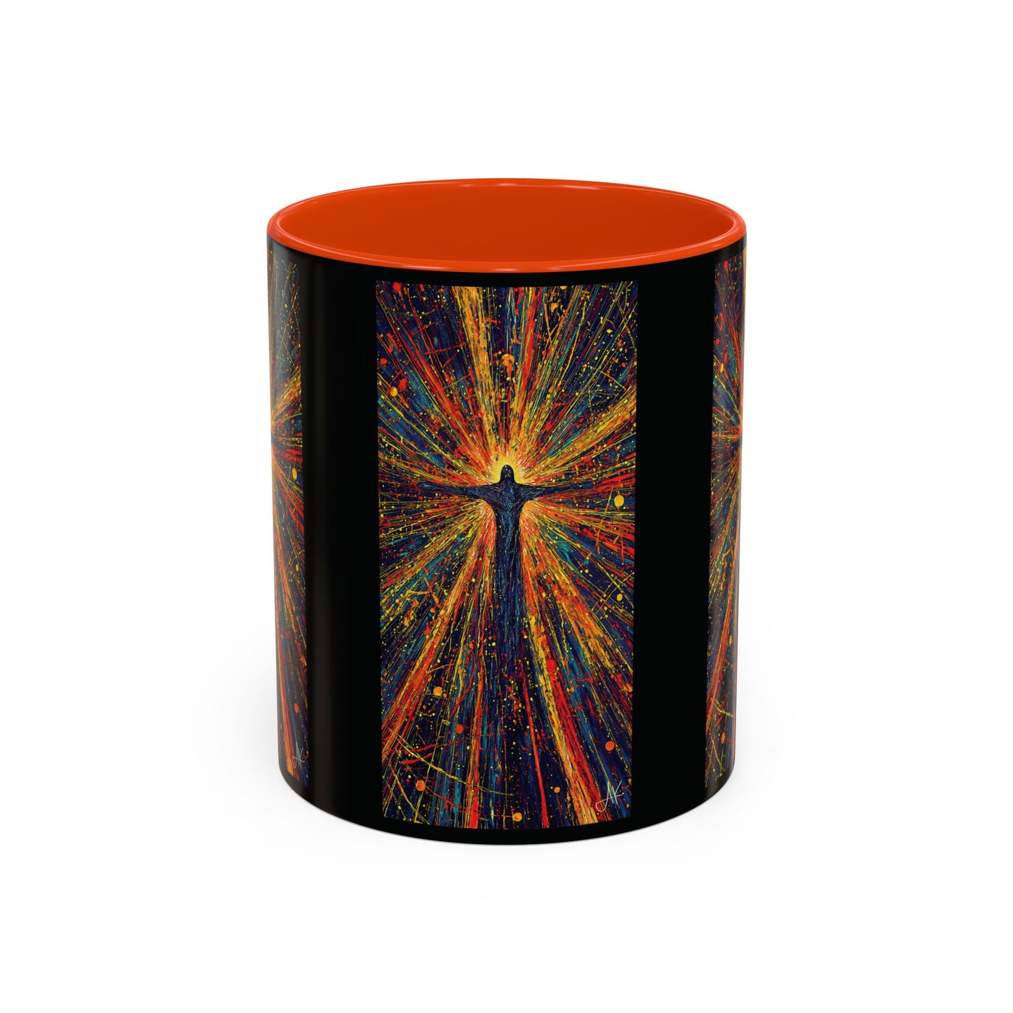 "Born Again in His Radiance - Isaiah 60:1", Colorful Mugs (11oz & 15oz)
