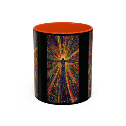 "Born Again in His Radiance - Isaiah 60:1", Colorful Mugs (11oz & 15oz)