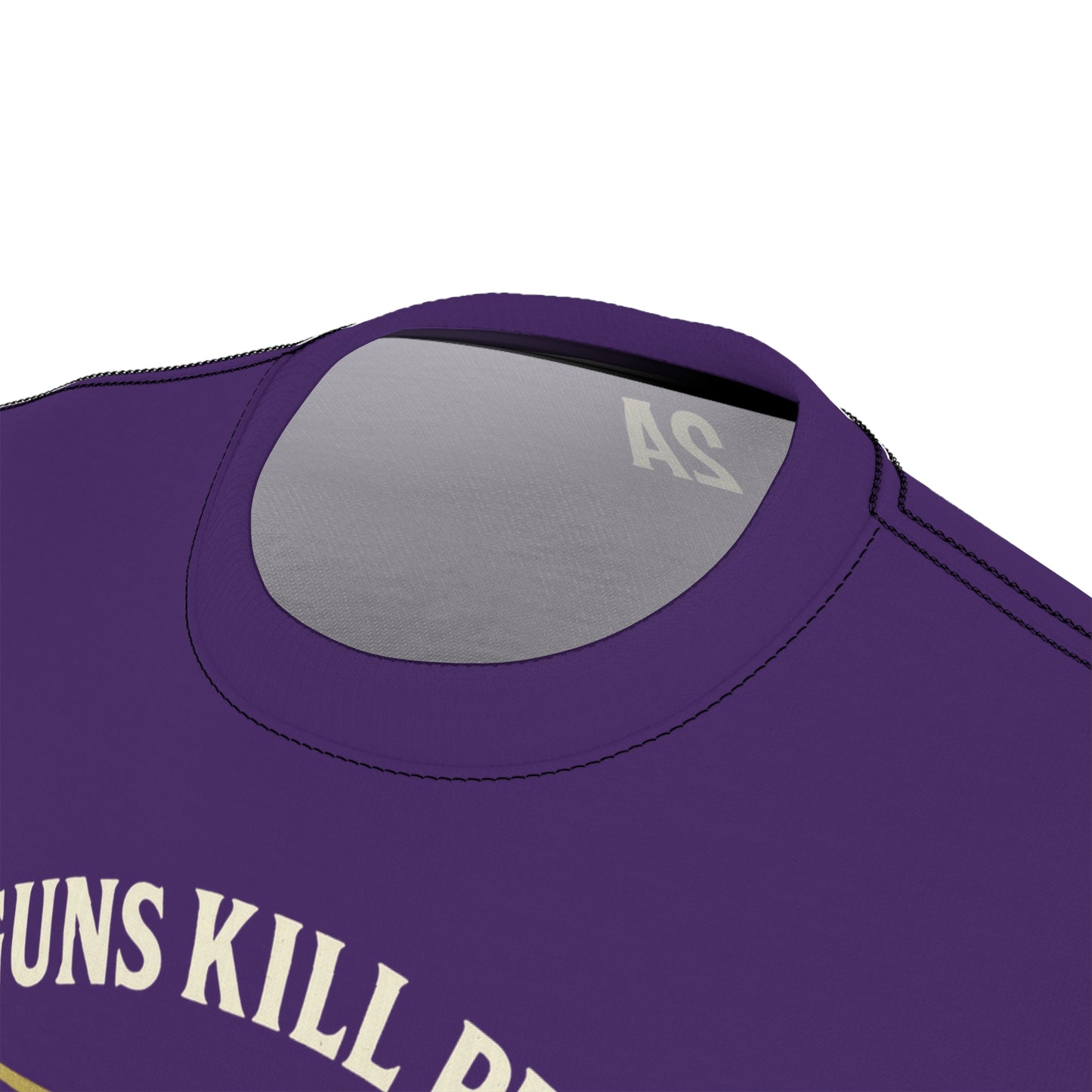 ''Forks Make You Fat", Unisex T-shirt (Thistle Purple)