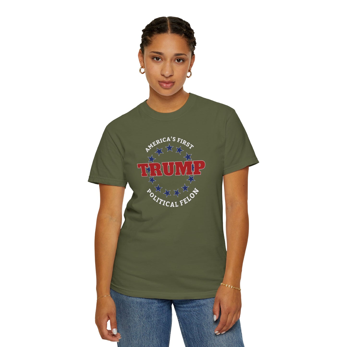 "Trump - America's First Political Felon", Unisex T-shirt