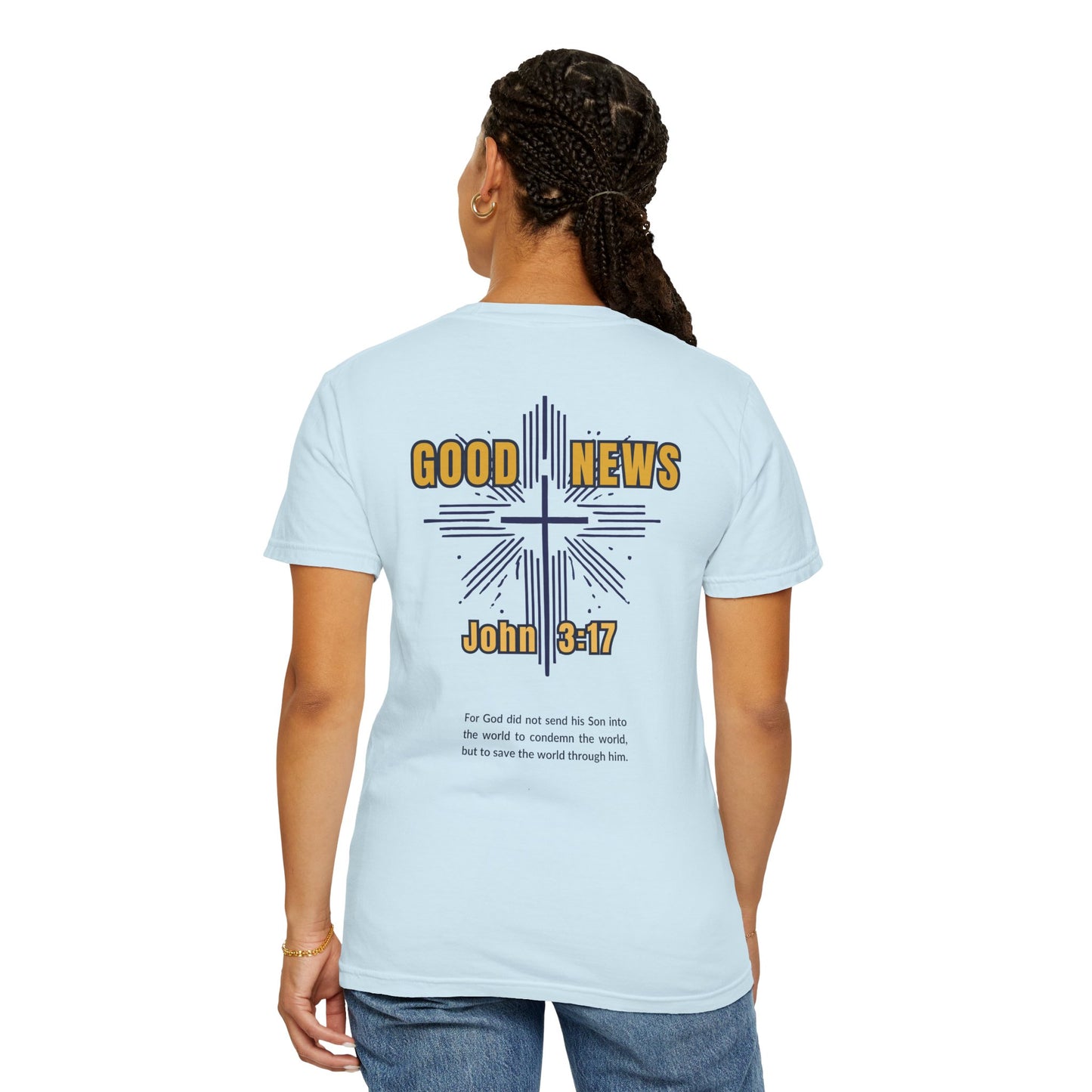 "Good News - John 3:17", Unisex T-shirt
