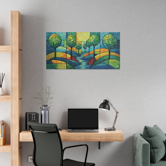 "River Add" #02, Stretched Classic Canvas Fine Art Print
