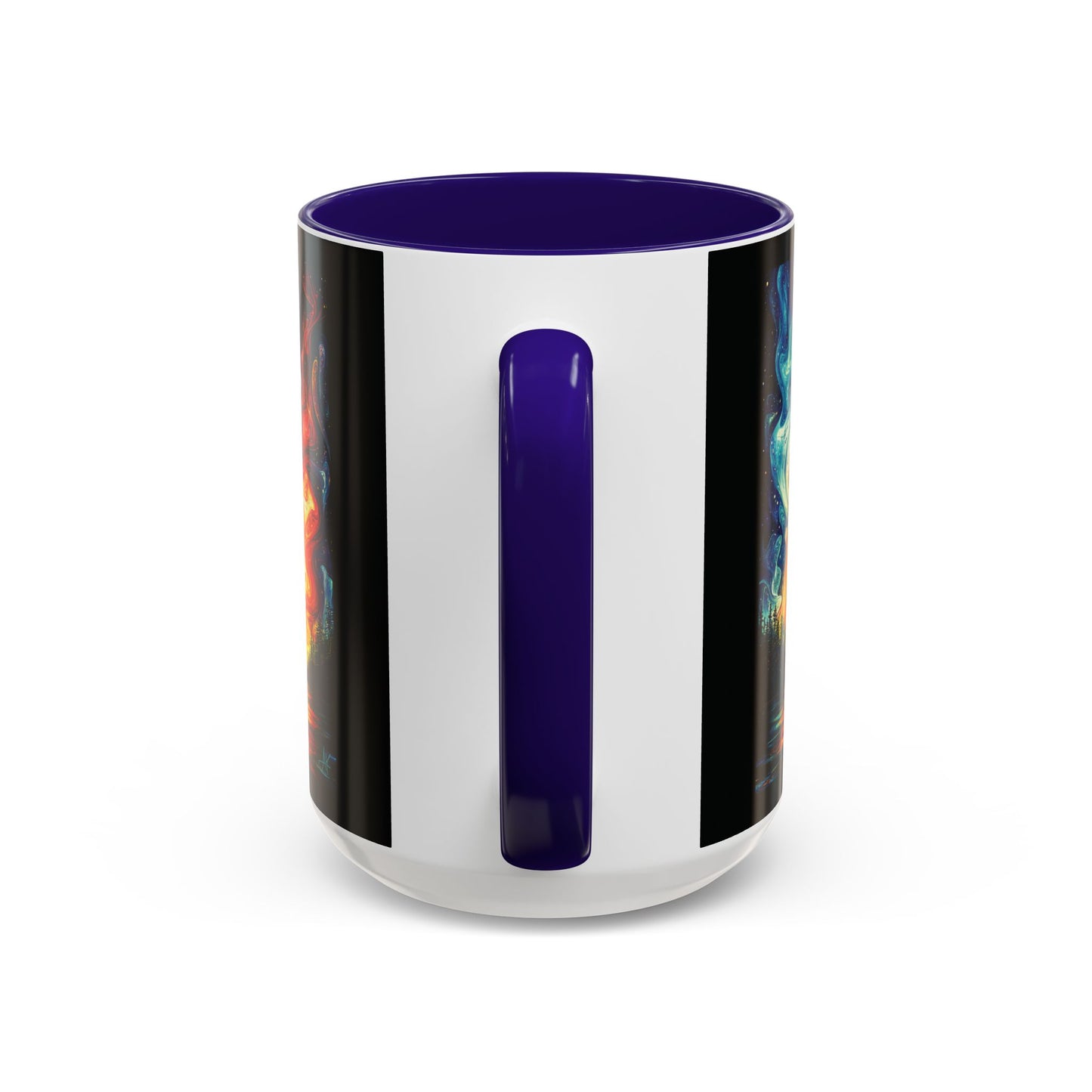 "Naomh Solus (Gaelic) - Sacred Light (English)", Colorful Mugs (11oz, 15oz)