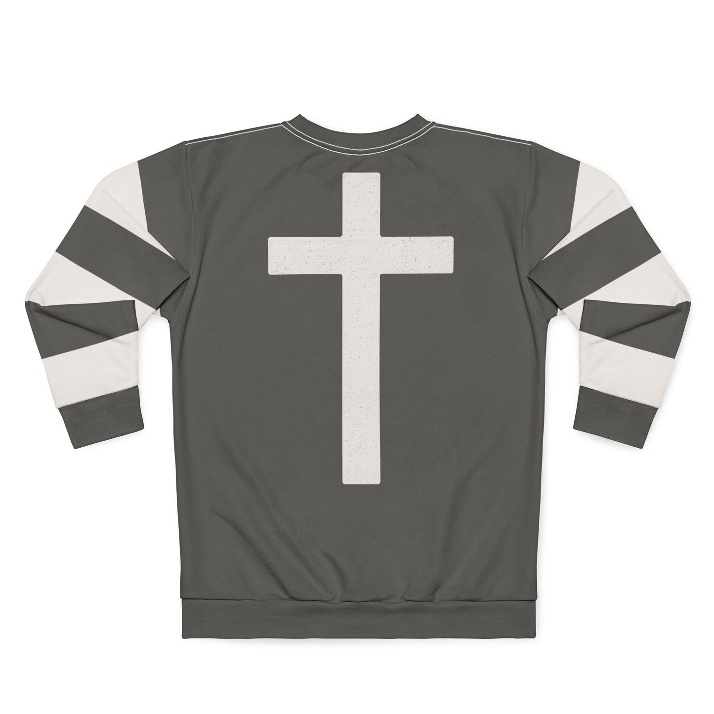 "Faith Overcomes Fear", Unisex Sweatshirt (Panzer Grey)