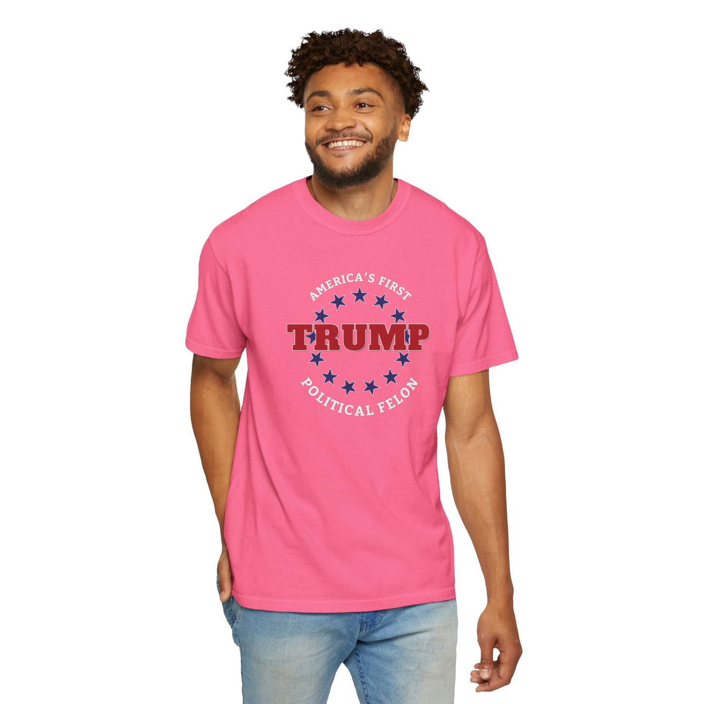 "Trump - America's First Political Felon", Unisex T-shirt