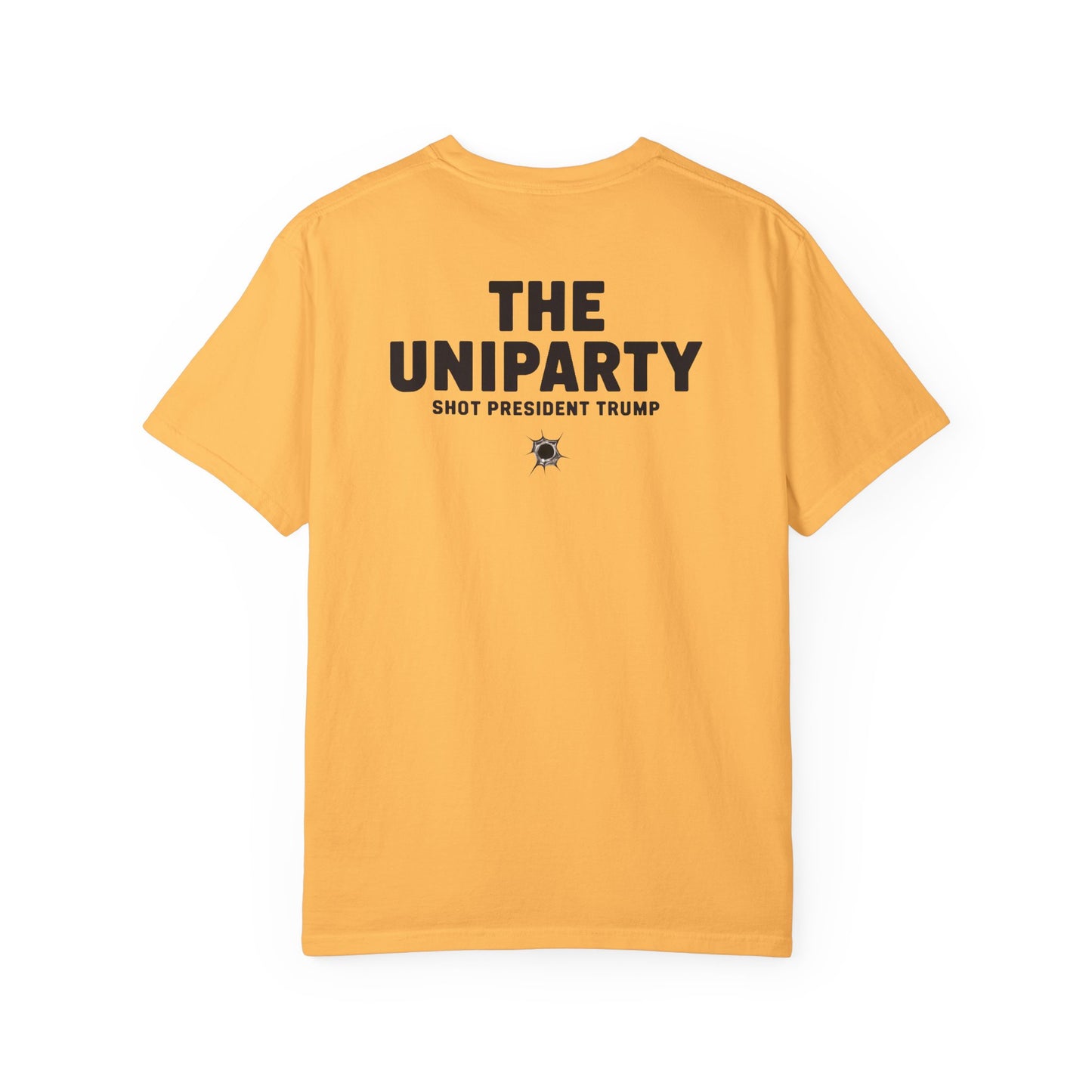 "The Uniparty Shot President Trump" #02, Unisex T-shirt