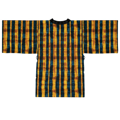 "Paleo Wolf Clan", Long Sleeve Kimono Robe