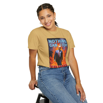 "Nothing Can Stop Trump", Unisex T-shirt (Light Colors)