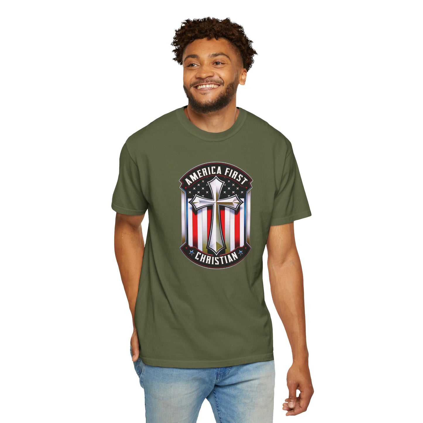 "America First - Christian" #01, Unisex T-shirt