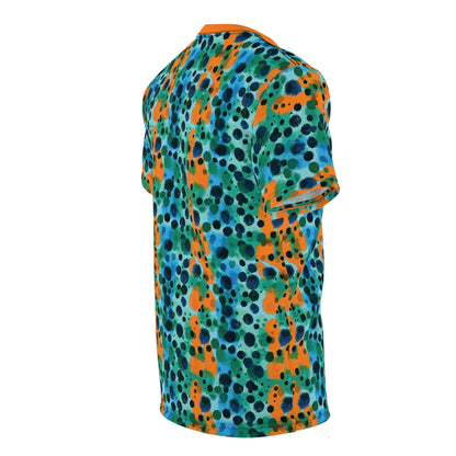 "Midnight Coral", Unisex Tee (Midnight Coral Orange)
