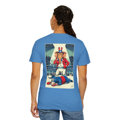 "Brutal Woke Knockout 2024", Unisex T-shirt (Light Colors)