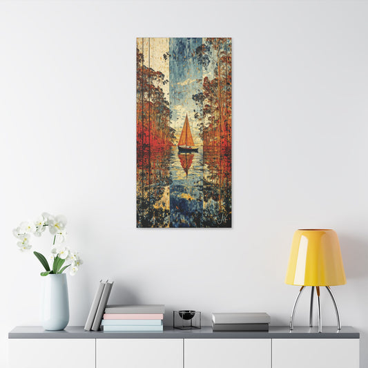 "The Gaels: Born of Wind and Fire", Stretched Classic Canvas Fine Art Print